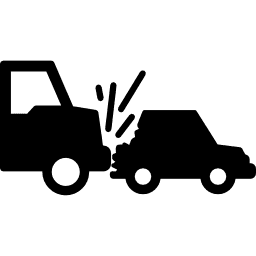 Icono de accidente de camión